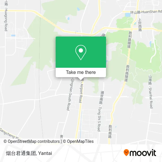 烟台君通集团 map