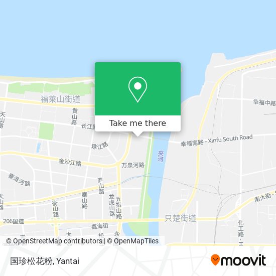 国珍松花粉 map