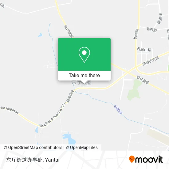 东厅街道办事处 map