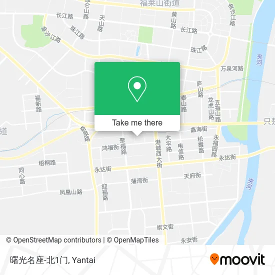 曙光名座-北1门 map