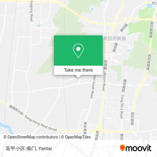 富甲小区-南门 map
