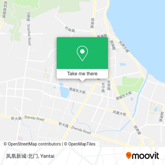 凤凰新城-北门 map