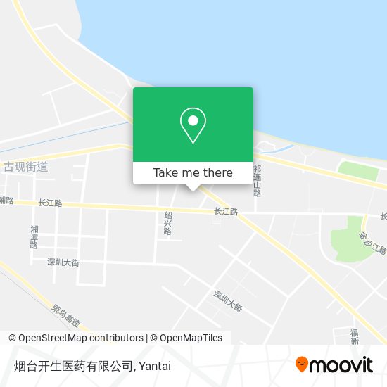 烟台开生医药有限公司 map