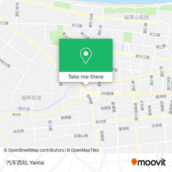 汽车西站 map
