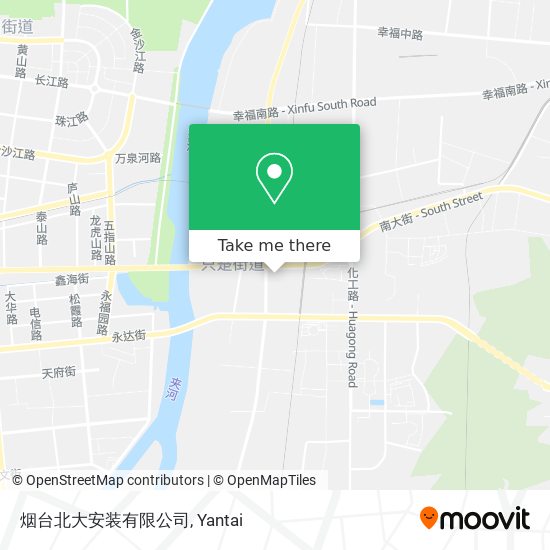 烟台北大安装有限公司 map