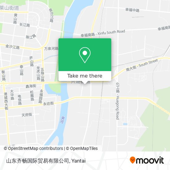 山东齐畅国际贸易有限公司 map