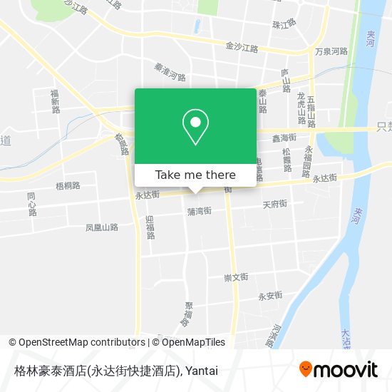 格林豪泰酒店(永达街快捷酒店) map