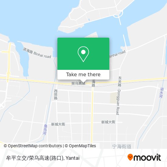 牟平立交/荣乌高速(路口) map