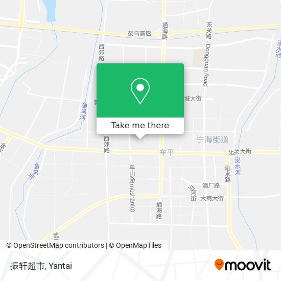 振轩超市 map