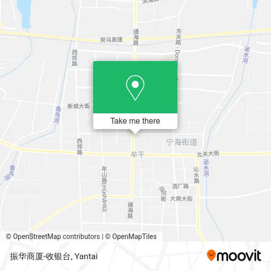 振华商厦-收银台 map