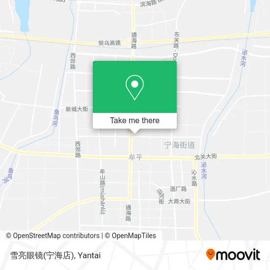 雪亮眼镜(宁海店) map