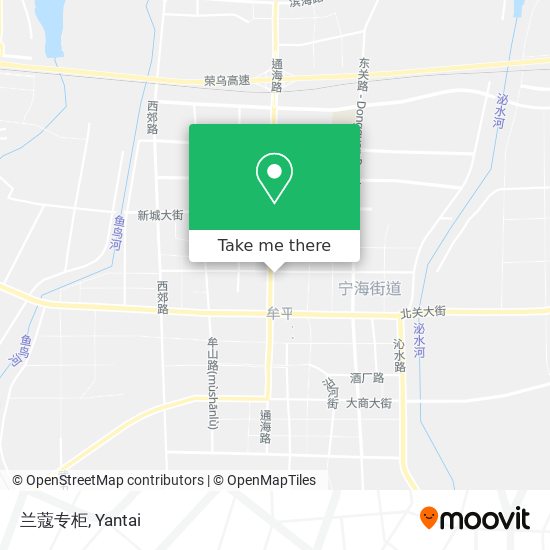 兰蔻专柜 map