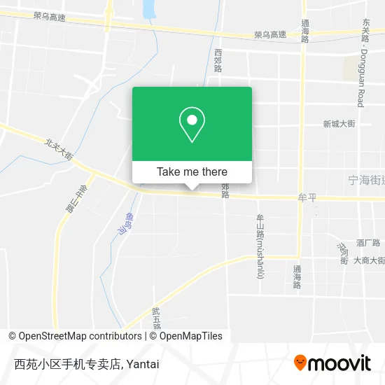 西苑小区手机专卖店 map