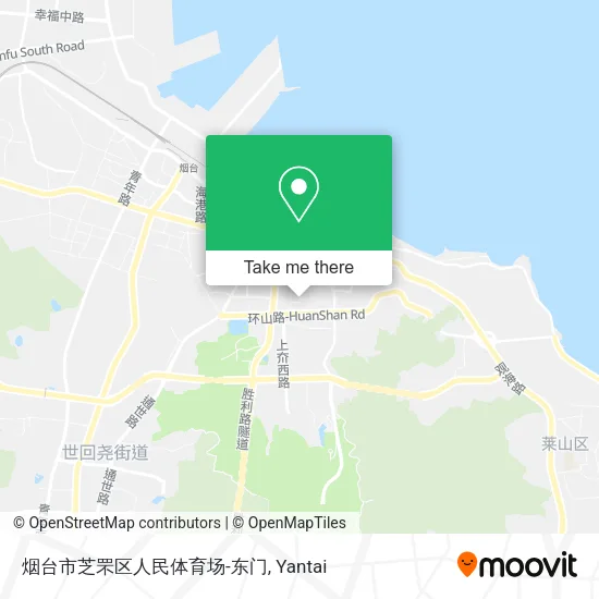 烟台市芝罘区人民体育场-东门 map