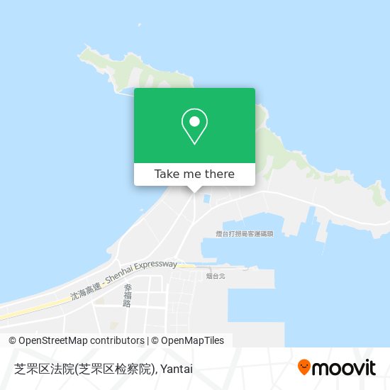 芝罘区法院(芝罘区检察院) map