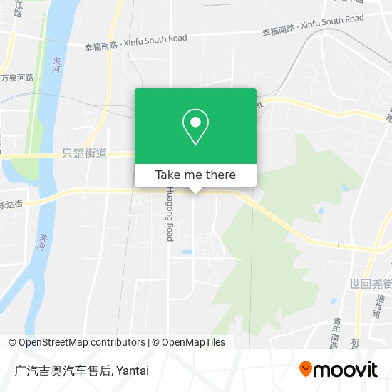 广汽吉奥汽车售后 map