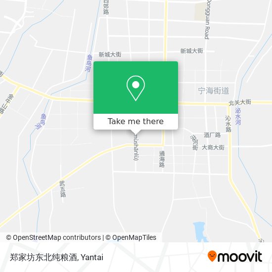 郑家坊东北纯粮酒 map