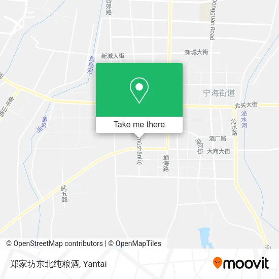郑家坊东北纯粮酒 map