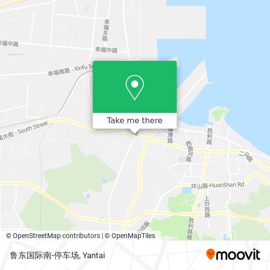 鲁东国际南-停车场 map