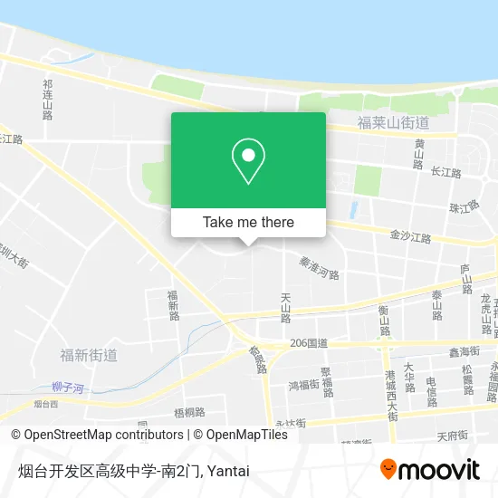 烟台开发区高级中学-南2门 map