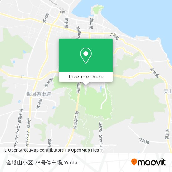 金塔山小区-78号停车场 map