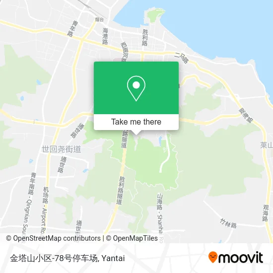 金塔山小区-78号停车场 map