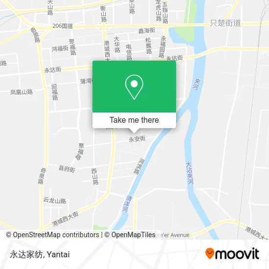 永达家纺 map