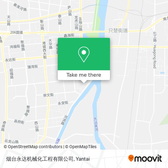 烟台永达机械化工程有限公司 map