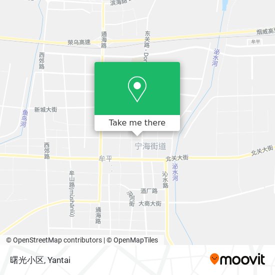 曙光小区 map