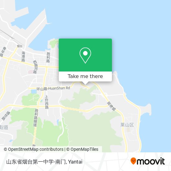 山东省烟台第一中学-南门 map