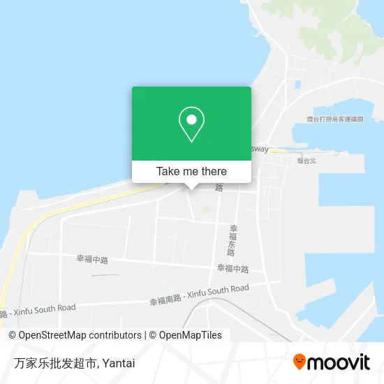 万家乐批发超市 map