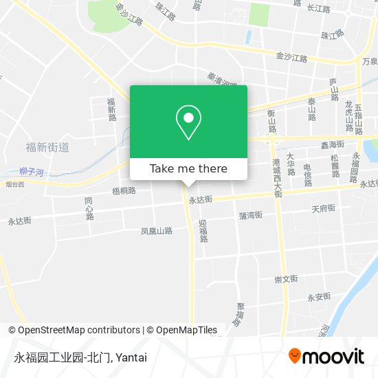 永福园工业园-北门 map