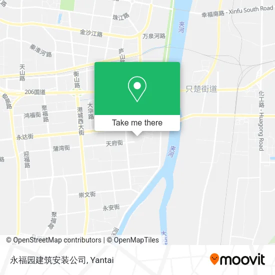 永福园建筑安装公司 map