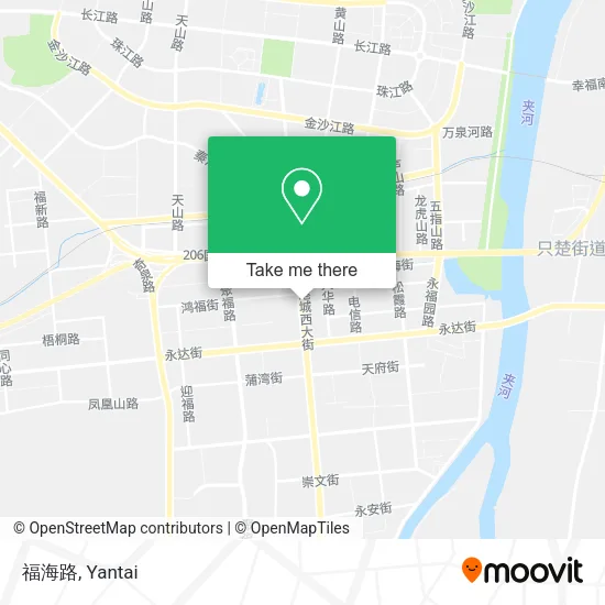 福海路 map