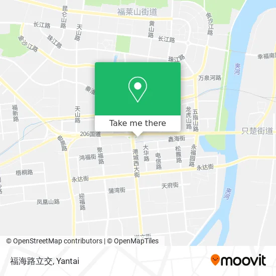 福海路立交 map