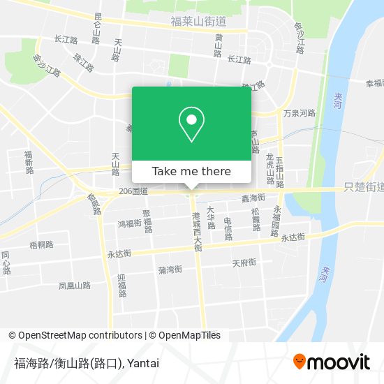 福海路/衡山路(路口) map
