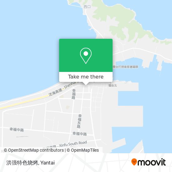 洪强特色烧烤 map