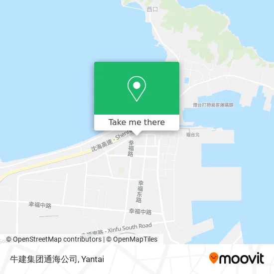 牛建集团通海公司 map