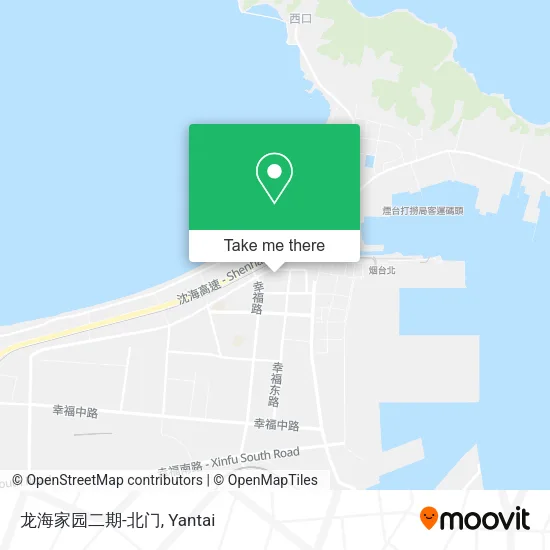 龙海家园二期-北门 map