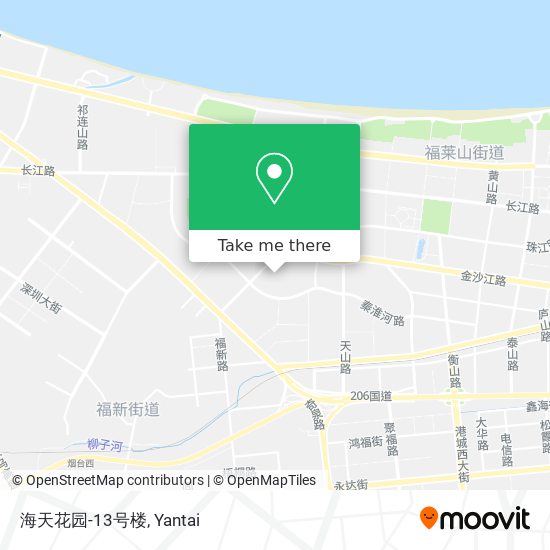 海天花园-13号楼 map