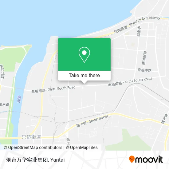 烟台万华实业集团 map