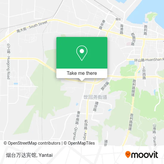 烟台万达宾馆 map