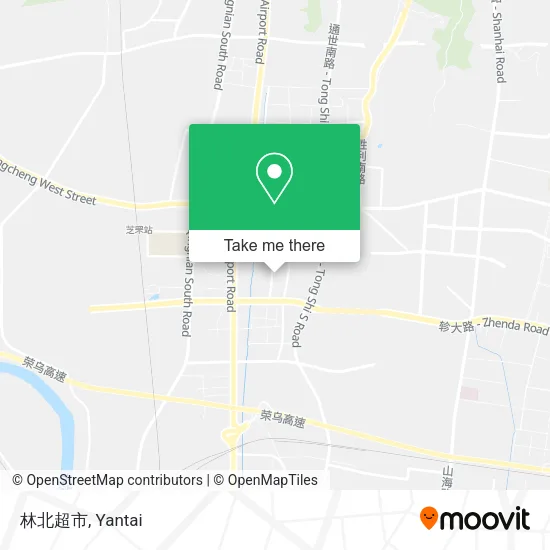 林北超市 map