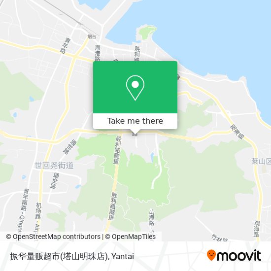 振华量贩超市(塔山明珠店) map