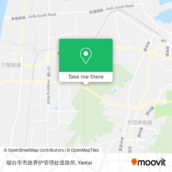烟台市市政养护管理处道路所 map