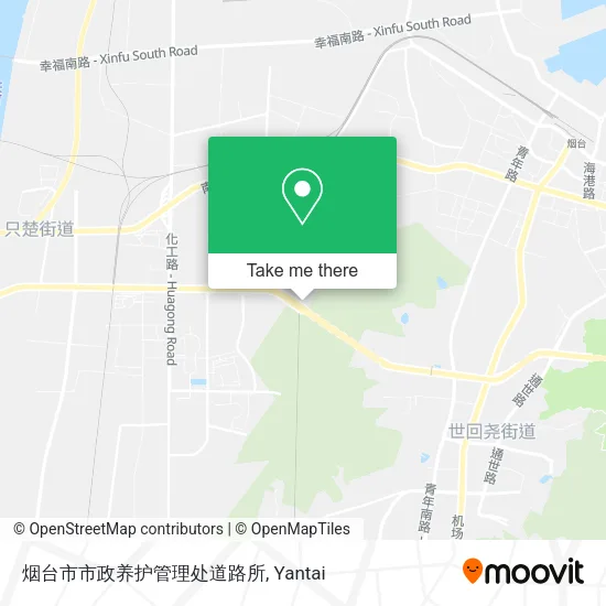 烟台市市政养护管理处道路所 map