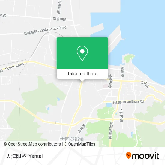 大海阳路 map