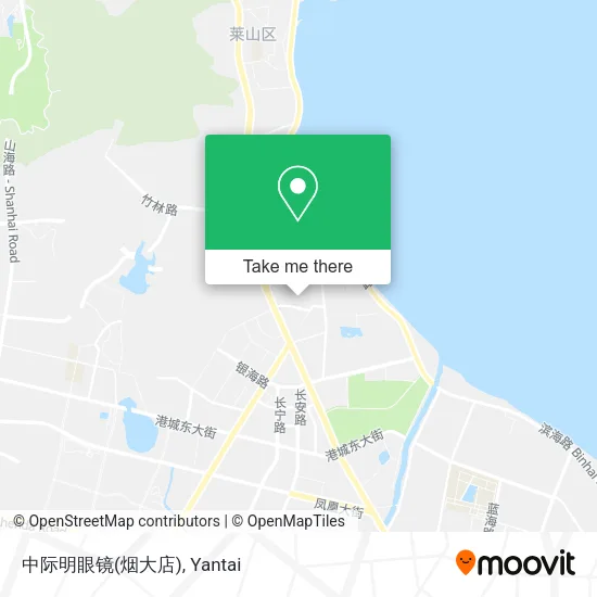 中际明眼镜(烟大店) map