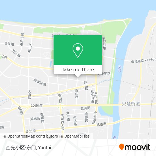 金光小区-东门 map