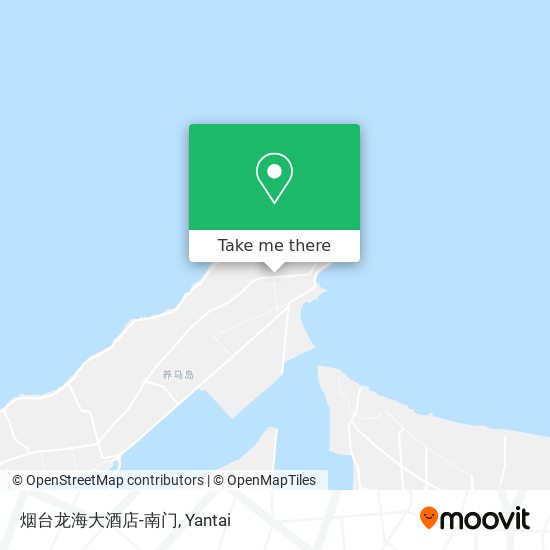 烟台龙海大酒店-南门 map